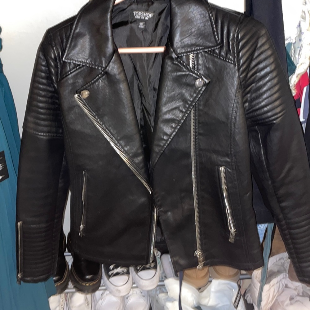 Topshop Leather Jacket
